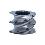 316L W6Mo5Cr4V2 SME Screw Element DINExtrusion Machine Parts For Heat Treatment