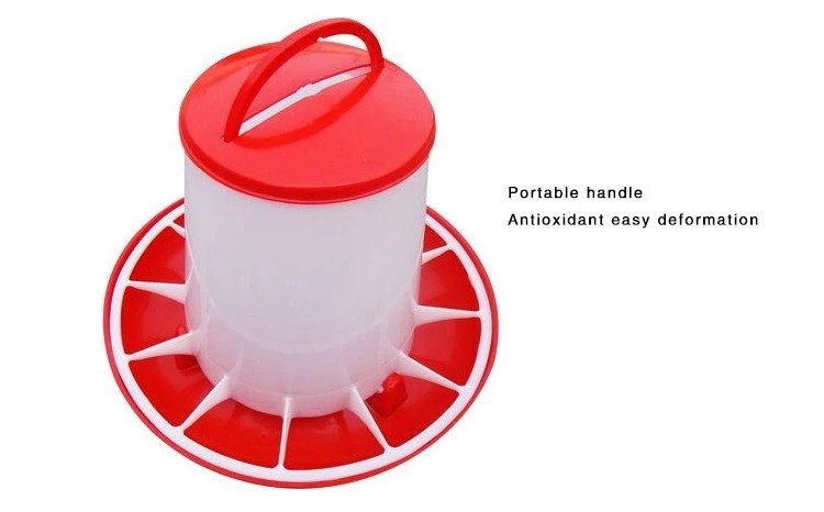 Recyclable 5L Duck Quail Waterers And Feeders