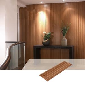 China Living Room Decorative Interior WPC Wall Panel 159*10mm Waterproofing factory