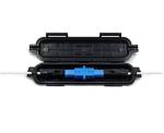 PP Material Optical Fiber Splice Protection Box , FTTH Drop Cable Splice