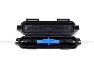 China PP Material Optical Fiber Splice Protection Box , FTTH Drop Cable Splice Protector factory