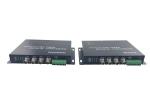 0 ~ 20KM Distance cvi tvi ahd Fiber Converter 4 channel single mode fiber