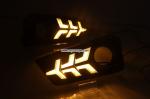 Honda Amaze DRL LED Daytime driving turn signal Fog Lights