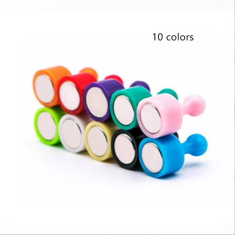 Usage Magnetic Pins Magnet Holder for School Home Office Colorful Fridge Whiteboard