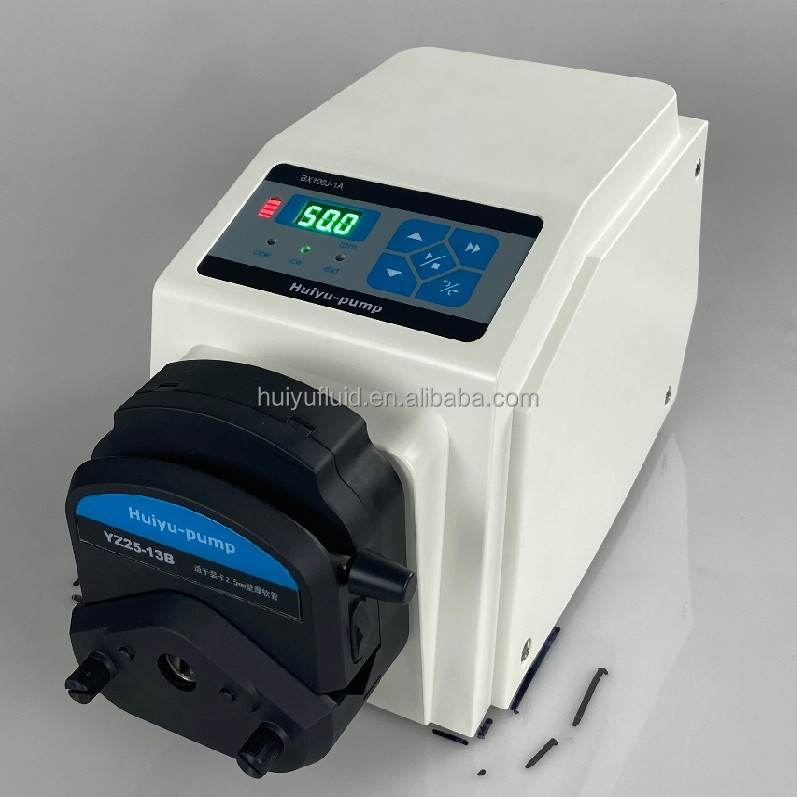 Battery powered portable peristaltic pump BX100J-1A+YZ25-13B pump head
