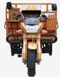 Water Cooling Fuel 200cc Cargo Motor Tricycle with Strength Delivery Van