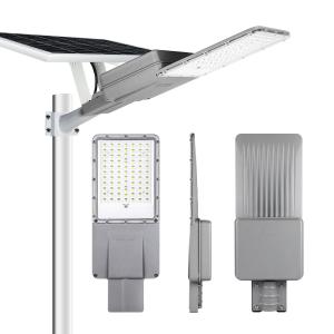 China Aluminum Design Separated Motion Sensor DC 100W 200W 300W 400W IP66 Solar Powered Outdoor Street Lamp Led Street Light factory