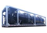 2200rpm 20 Ft ISO Tank Container 36 Cub Carbon Steel Container Vacuum Transport