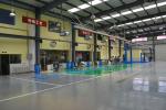 Car Repair Shops Pre Engineered Steel Structure Painting Surface SGS / BV