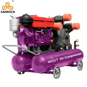 China Portable Air Compressor Machine Piston Air Compressor Industrial Small Air Compressor factory