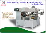 15KW Rotary Automatic Packing Machine 0.6MPa Easy Operation For Battery Blister