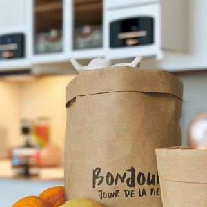 Brown Custom Paper Mailing Bags Biodegradable Shopping Paper Bags Recyclable