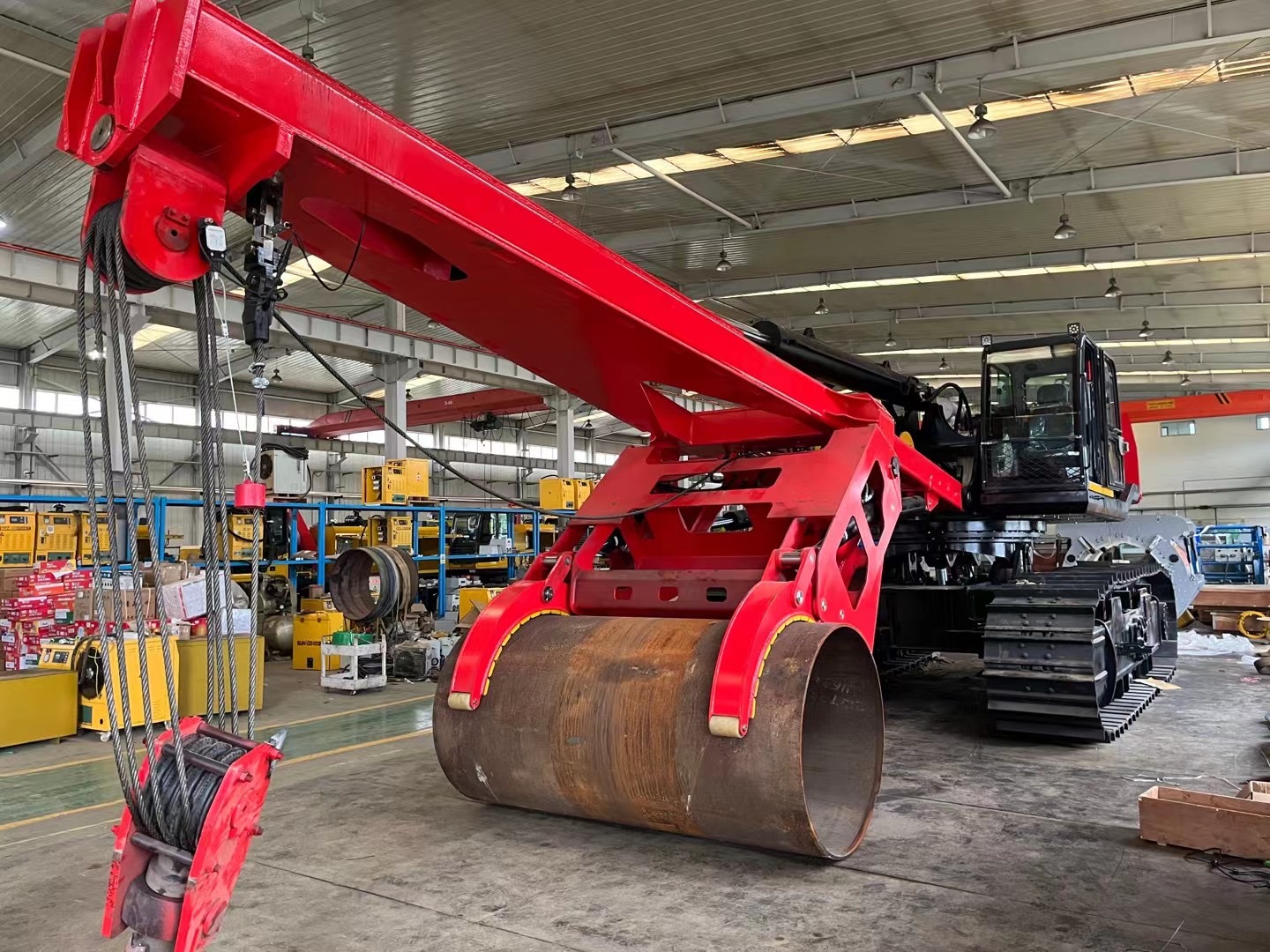 High Performance Easy Transfer Side Boom Pipe Layer With 360 Degree Rotating