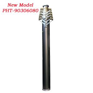 China mobile 8m Lockable pneumatic telescopic lighting masts PHT-90306080 factory