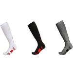 Cushion Spandex Nylon Cotton Running Sports Compression Socks 20-30mmHg Anti
