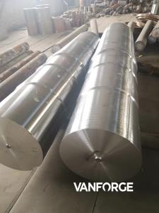 China Quenched And Tempered Shaft Steel Rolling Mill Open Die Forgings For Machinery factory