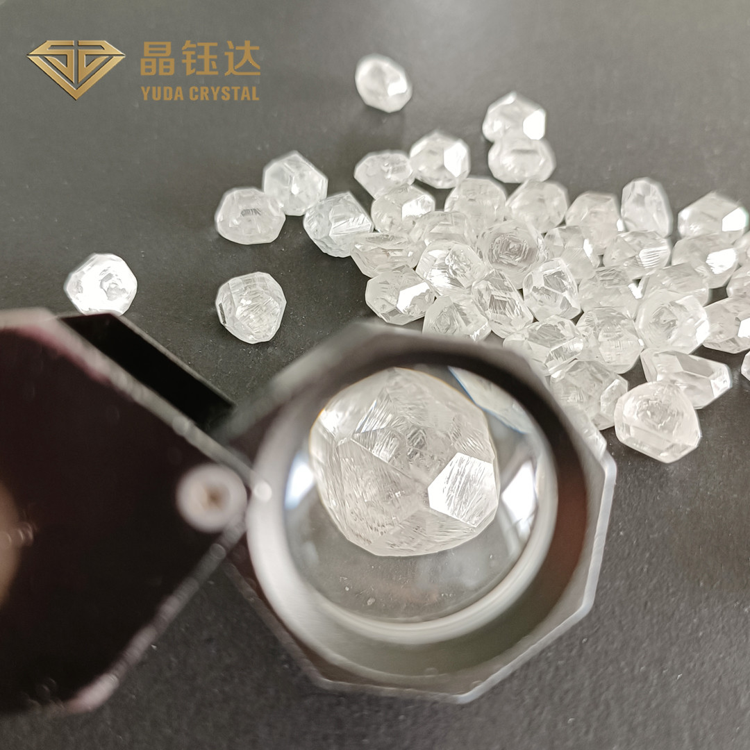 VVS VS Lab Grown Diamonds DEF Color HPHT Diamonds Unpolished Cultivated Diamonds
