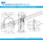 ELEVATOR SPEED GOVERNOR GX-187, LIFT SAFETY PARTS, TWO -WAY GOVERNOR
