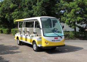 China Mini Bus 72V 7.5KW Electric Shuttle Bus 14 Passengers Open Top City Sightseeing Bus factory