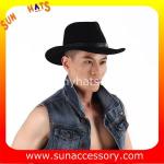 2050378 Sun Accessory customized winter 100% wool felt trendy fashion cowboy
