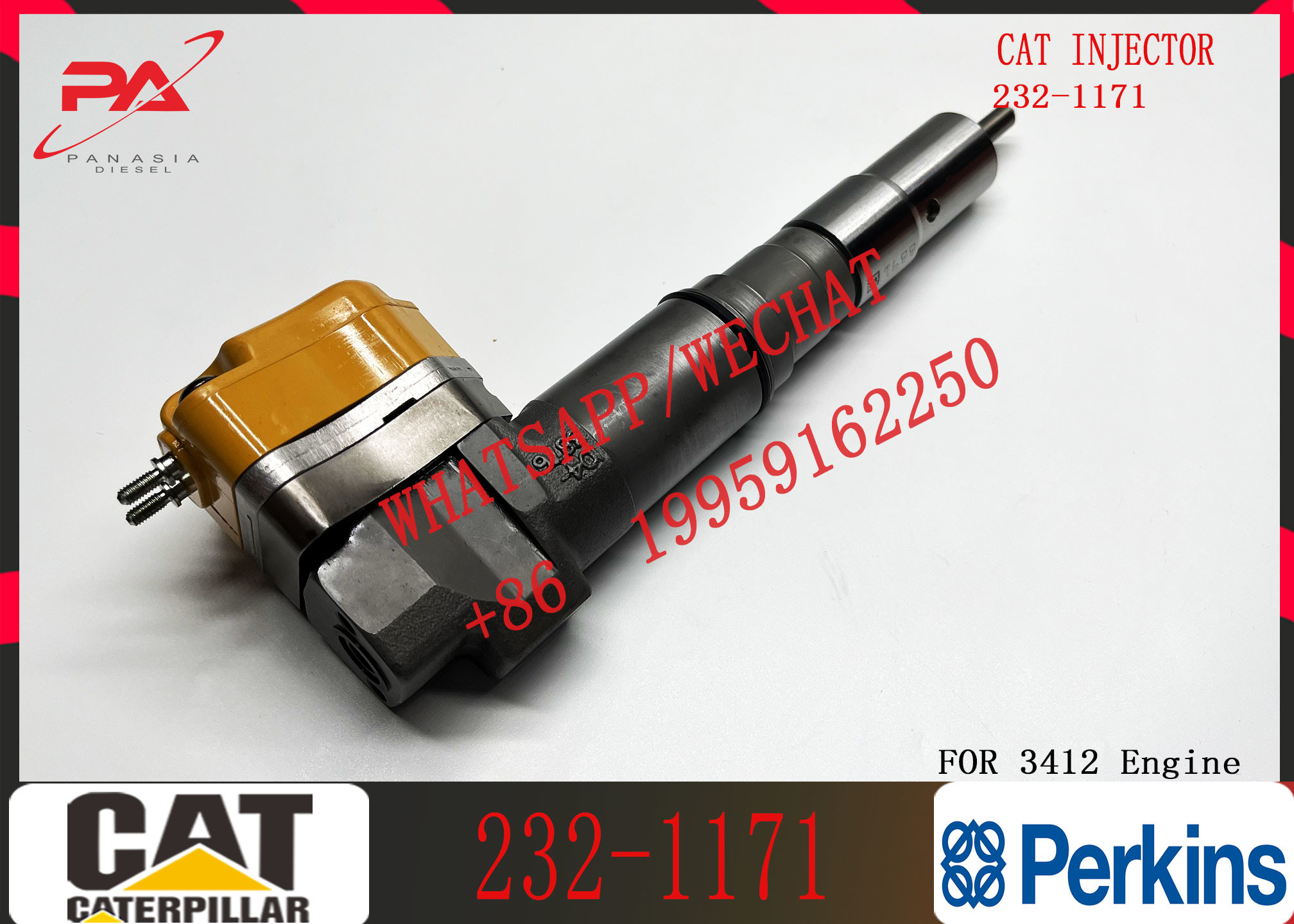 Cat diesel fuel injector 232-1173 174-7526 232-1183 232-1171 198-4752 20R-5392 198-6877 232-1170