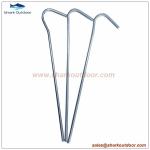 Steel round wire tent peg tent stake 7" or 9"
