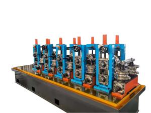 China Fast Speed Steel Pipe Manufacturing Machine With Flexible Strip Width factory