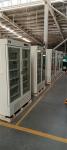 2-8 Degree 1006L Double Glass Door Upright Pharmacy Refrigerator Medical CE