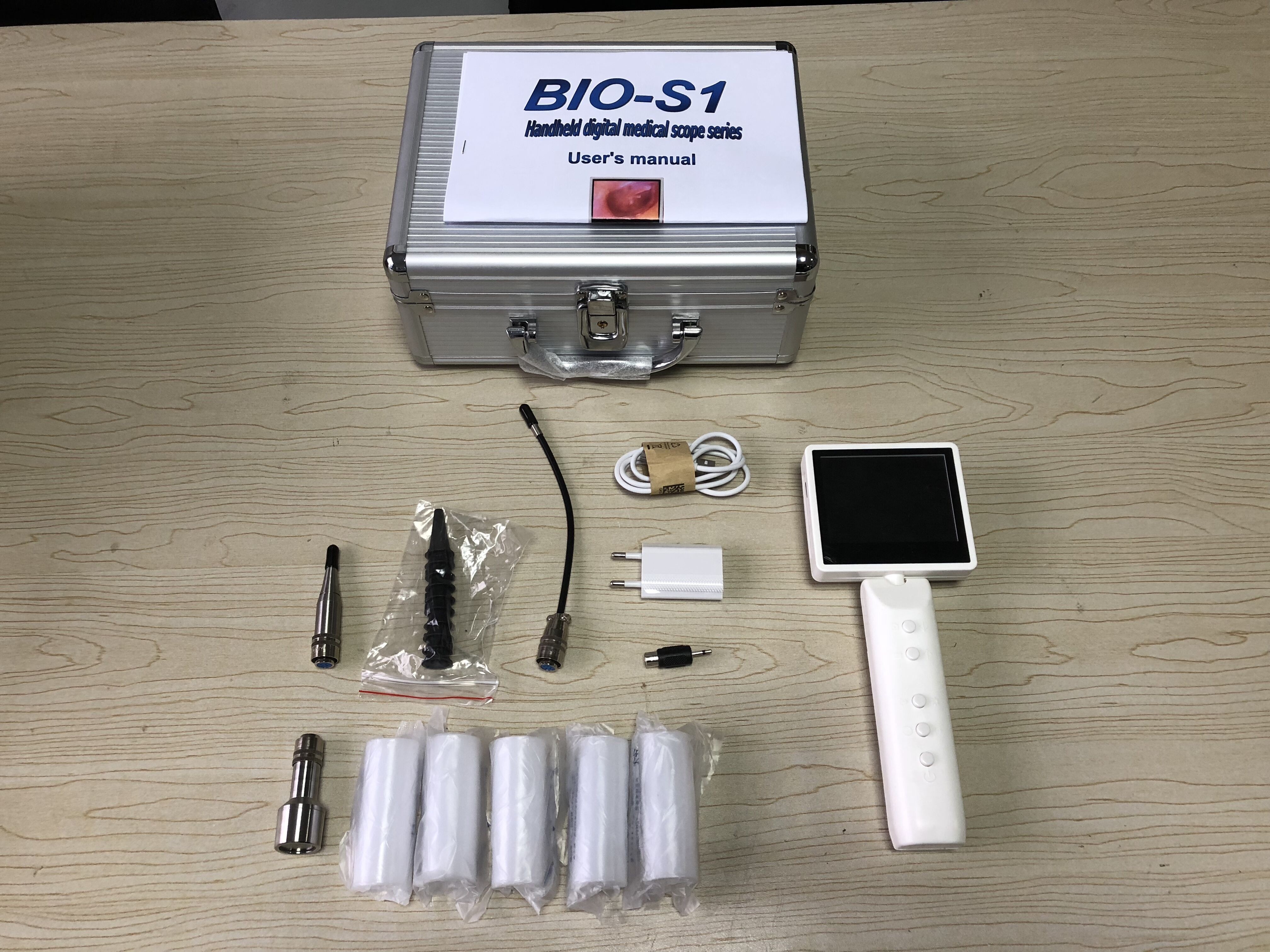 China 720*480 Resolution Otoscope Rhinoscope Laryngoscope With CE Approved factory