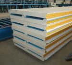 2 Layers Colored Pu Sandwich Panel , Floor / Wall / Ceiling Sandwich Panel