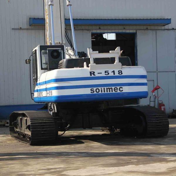 Refurbished Used Rotary Drilling Rig Machine Soilmec SR518 For Bored Pile