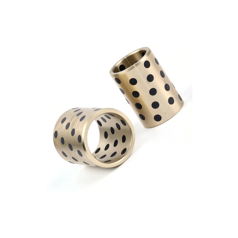 High-Performance Copper Nickel Aluminium Bronze Bearing with Graphite Inset for Self-Lubrication