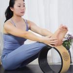 Comfortable Dharma Yoga Prop Wheel For Inversions Backbends Back Pain