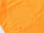 85% Polyester 200g Cooking Shoulder Apron Orange Color ODM Unisex