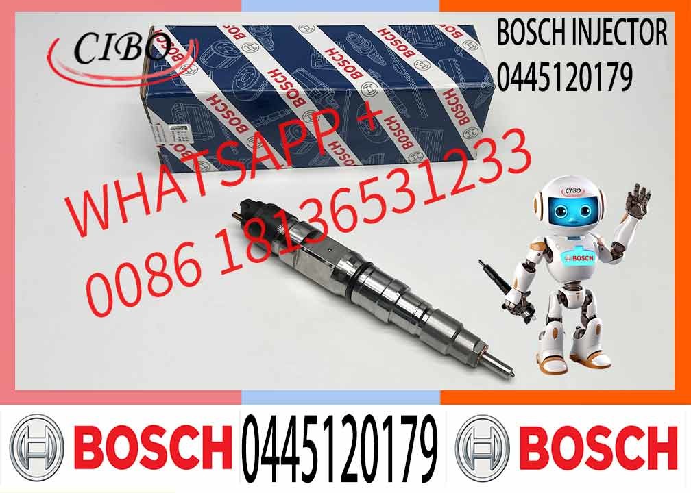 High Quality New Diesel Fuel Injector 0445120179 Common Rail Fuel Injection Nozzle 3005 555 C91