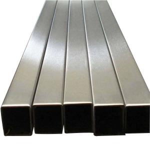 China 201 Grade 304 Stainless Steel Square Pipe Sanitary Fittings Welded For Home Furnishing factory
