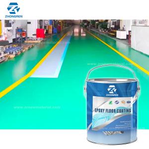 China Powder Coating Water Based Epoxy Resin Floor Paint For Indoor Building Floors Durable factory
