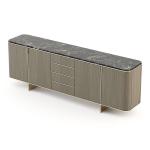 Modern Kitchen Marble Cabinets Wooden Italian Upholstery Sideboard Cabinets