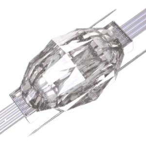 China waterproof 1.44W Pixel Lights in KTV Hotel Bar Lighting 3D diamond light factory