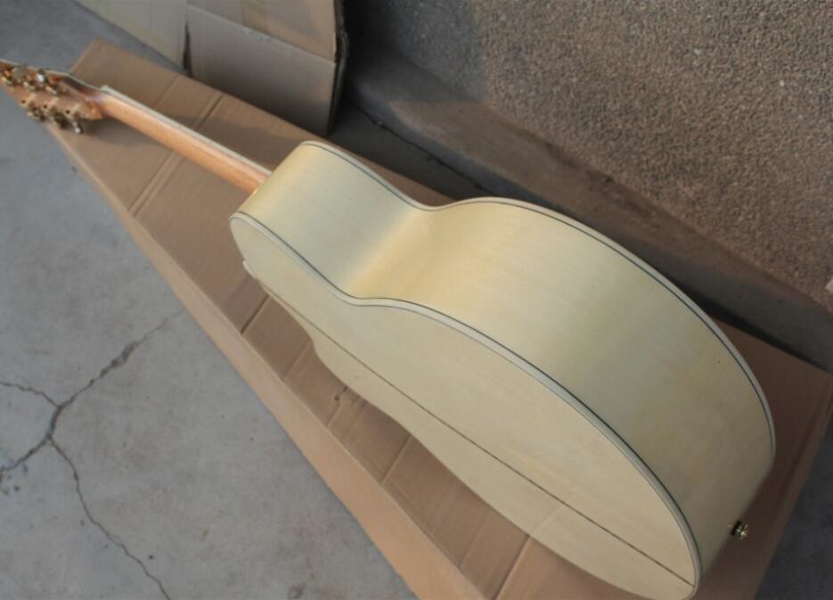 2018 New CUSTOM H-Bird acoustic guitar Cutaway G200 body H-Bird electric acoustic guitar