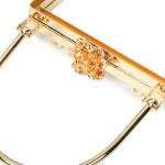 Box Clasp Purse Clutch Frame Hardware Clamshell Thicken Hardened