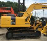 Second Hand Crawler Excavator Yellow Used Excavator Machine