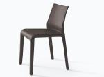 Lisbona Tanned Saddle Leather Chair With Hand Sewed Covering 47 X 52,5 X 81 Cm