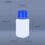OEM Bulk Chemistry Reagent Bottle 100ML For Laboratory Storage