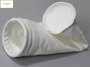 China Non Woven Polyester Needle Punched Felt Filter Bag For Dust Collector factory