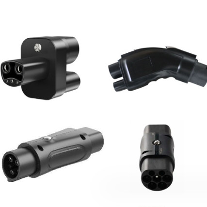 China 16A 32A Type 2 to GB/T Type 1 j1772 to Type2 ccs1 ccs2 to Schuko electric car adapter for Tesla factory