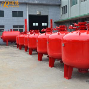 Industrial-Grade Foam Bladder Tank With 1.5MPa Strength Test In Red Color