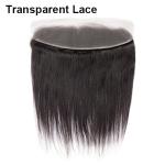 13 X 4 Transparent Lace 100% Brazilian Virgin Hair Extensions For Young Girl