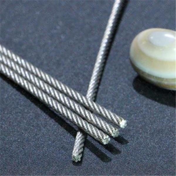Wire Rope 7X19 Diameter 3.18mm 3.2mm 1/8inch 5000FT 12mm 7 X 7 316 Stainless Steel Wire Rope Construction Ss 304 Rope Wire 3 Mm