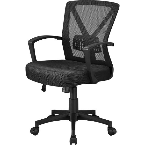 Iron Office Chair with Flip-up Armrests and Maximum Weight Recommendation 275